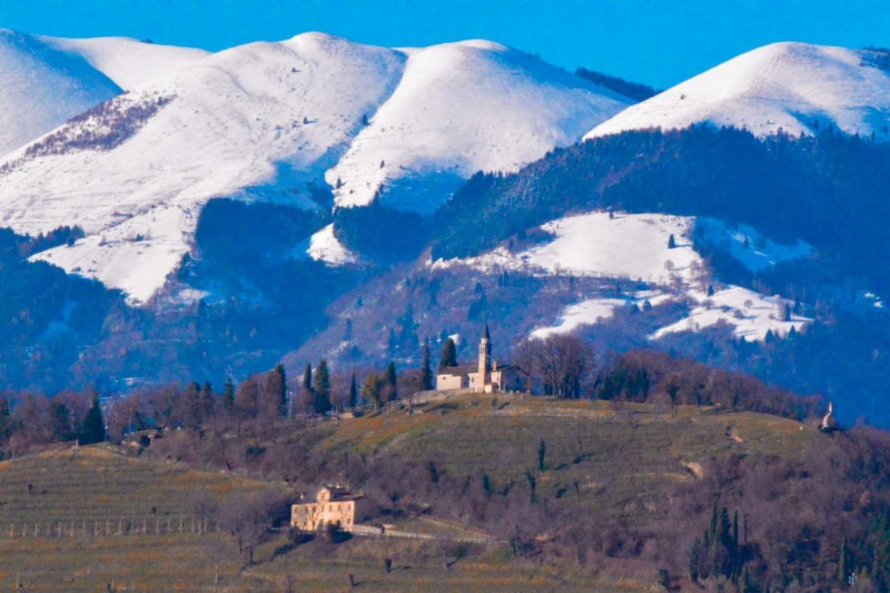 Casa Vacanze Monte Villa Pieve di Soligo Exteriör bild